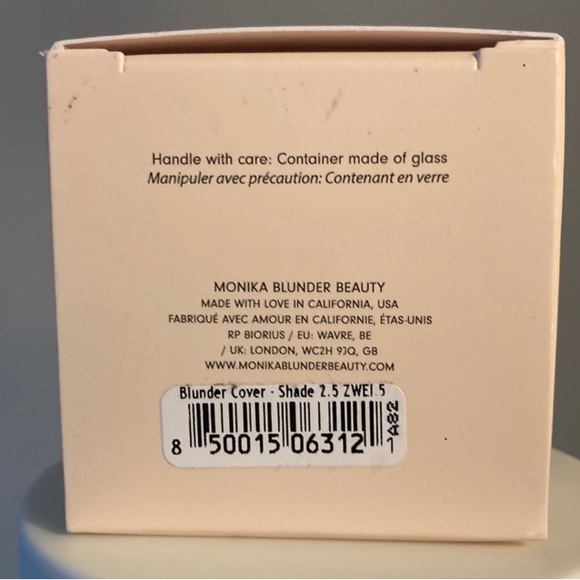 Monika Blunder Beauty Blunder Cover All In One Foundation/Concealer Zwei.25 NEW! - Picture 10 of 11